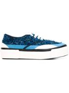 Julien David Platform Sneakers - Blue
