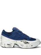 Adidas By Raf Simons Metallic Low-top Sneakers - Blue