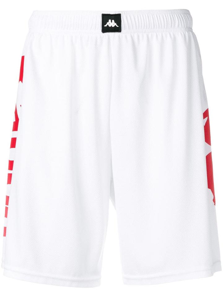 Kappa Track Shorts - White