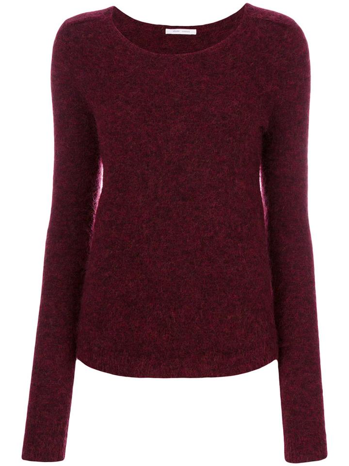Humanoid - Scoop Neck Top - Women - Spandex/elastane/merino/polyimide/kid Mohair - M, Red, Spandex/elastane/merino/polyimide/kid Mohair