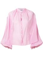 Thierry Colson Oversized Shirt - Pink & Purple