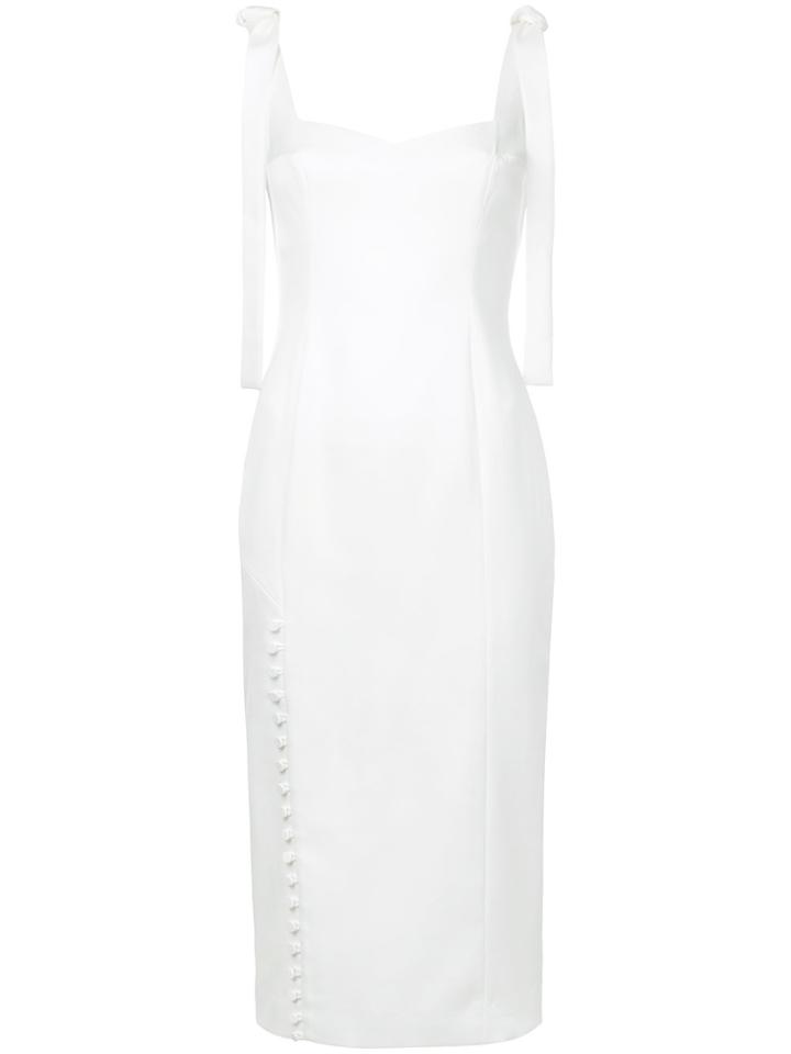 Rebecca Vallance Cortona Midi Dress - White