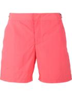 Orlebar Brown 'bulldog' Swim Shorts, Men's, Size: 30, Pink/purple, Polyamide/polyester