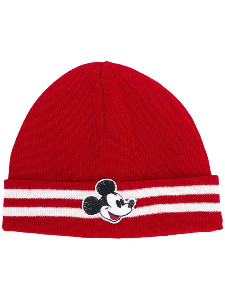 Gcds Mickey Mouse Beanie Hat - Red