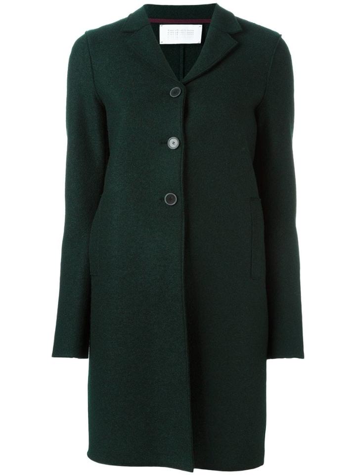 Harris Wharf London Three Buttons Coat - Green