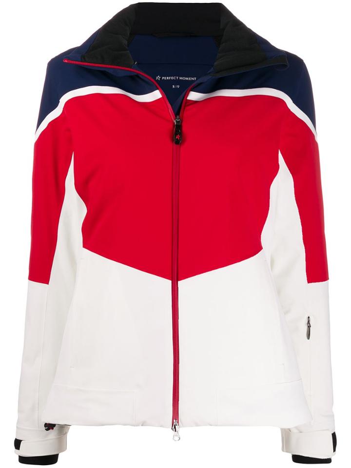 Perfect Moment Mountain Mission Iii J Colour-block Jacket - Blue