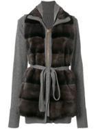 Liska Tie Waist Vest - Grey