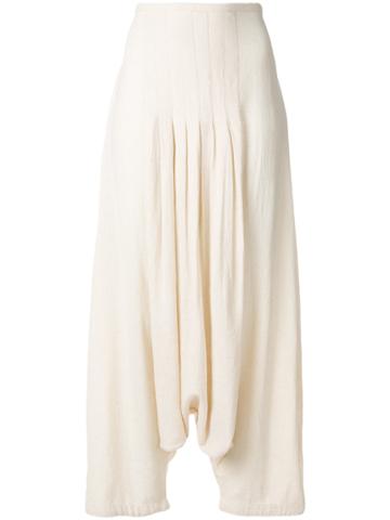 Anaak Drop Crotch Pants - Nude & Neutrals