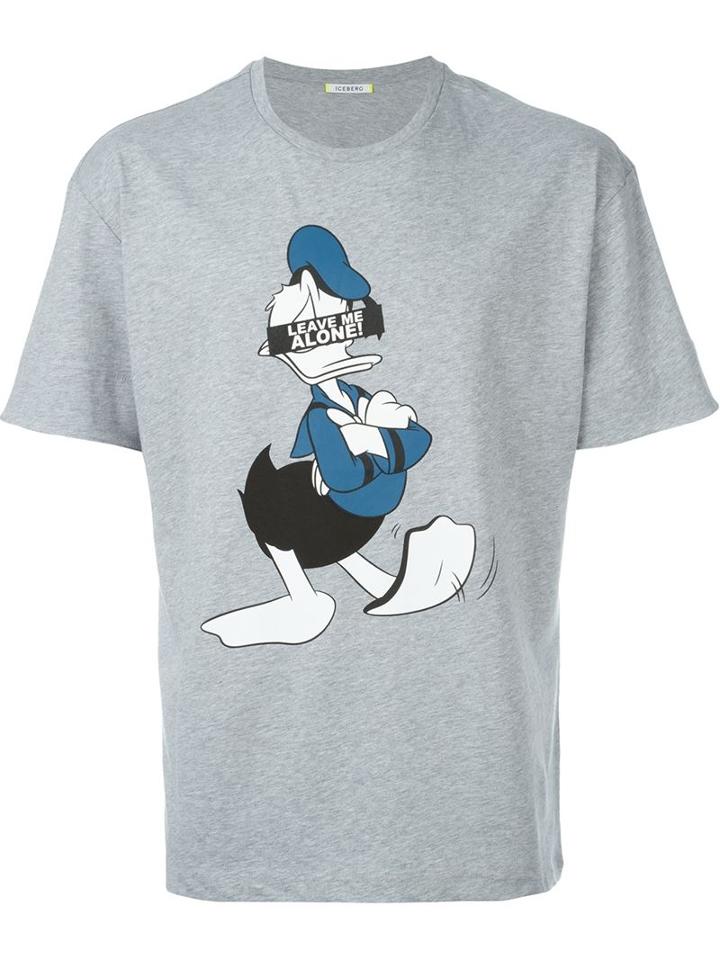 Iceberg Donald Duck Print T-shirt