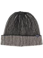 Woolrich Ribbed Beanie Hat - Grey