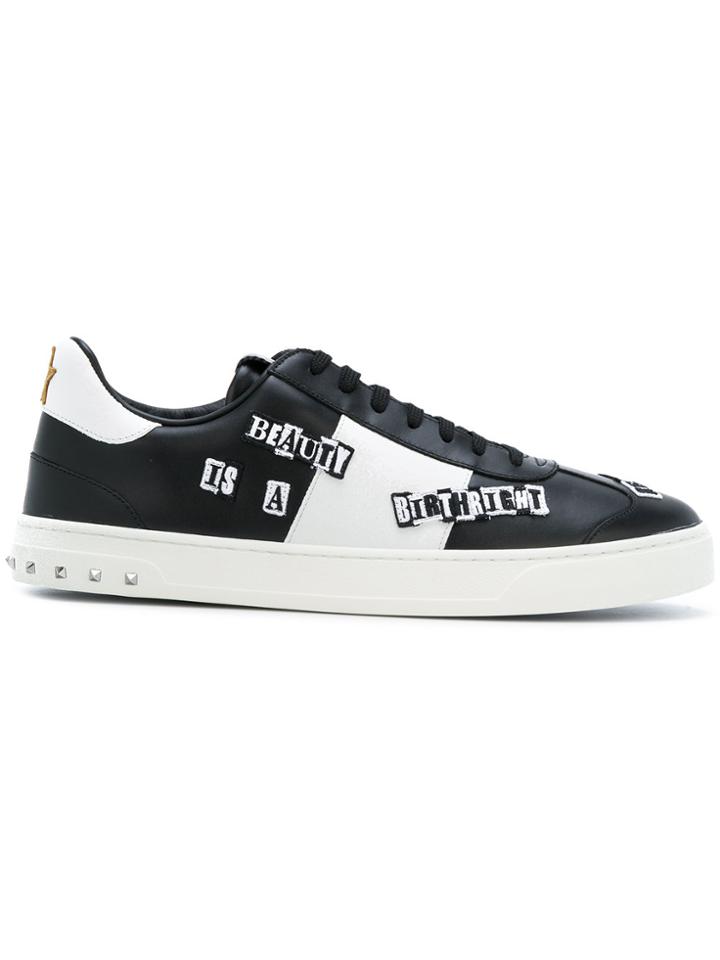 Valentino Valentino Garavani Flycrew Sneakers With Jamie Reid Patches