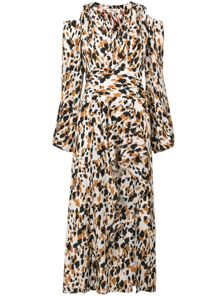 Dvf Diane Von Furstenberg Lyra Maxi Dress - White