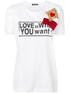 Dolce & Gabbana Love Is What You Want T-shirt - White