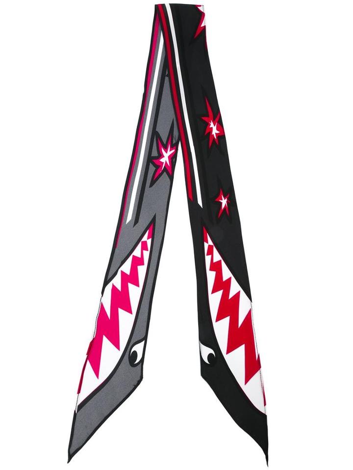 Rockins Star Print Scarf, Women's, Silk