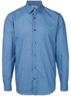 Gieves & Hawkes Polka Dot Shirt - Blue