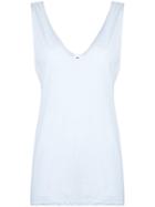 Bassike Loose-fit Tank Top - Blue