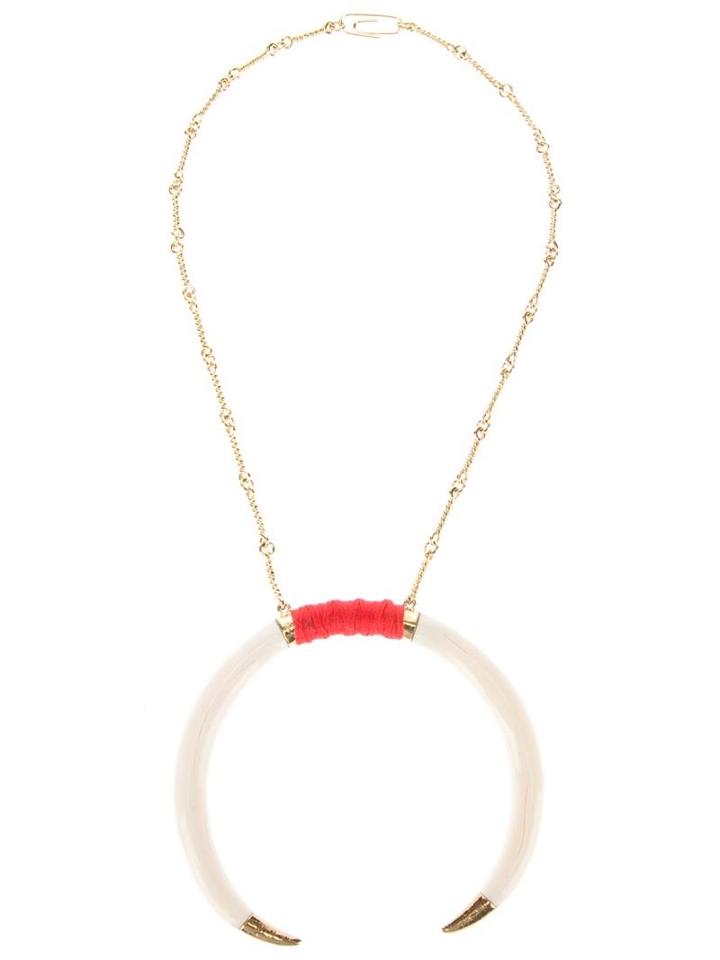 Aurelie Bidermann 'caftan Moon' Horn Necklace