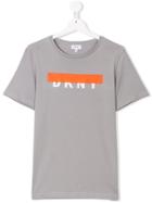 Dkny Kids Graphic Logo T-shirt - Grey