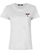 Karl Lagerfeld Ikonik Emoji Karl T-shirt - Grey