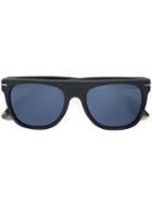 Retrosuperfuture Flat Top Ghost Rider Sunglasses, Men's, Black, Acetate