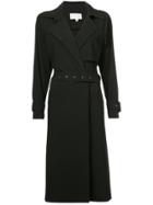 Michelle Mason Trench Coat - Black