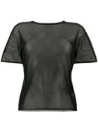 Y-3 Mesh Logo T-shirt - Black