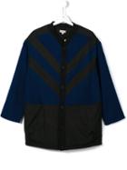 Kenzo Kids Chevron Coat, Girl's, Size: 16 Yrs, Black