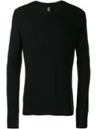 Thom Krom Stitch Detail Long Sleeve T-shirt - Black