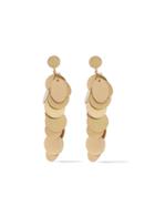 Lia Di Gregorio 18kt Yellow Gold Pianino Hanging Earrings