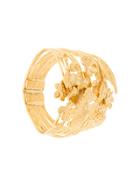 Aurelie Bidermann Aurelie Cuff Bracelet - Metallic