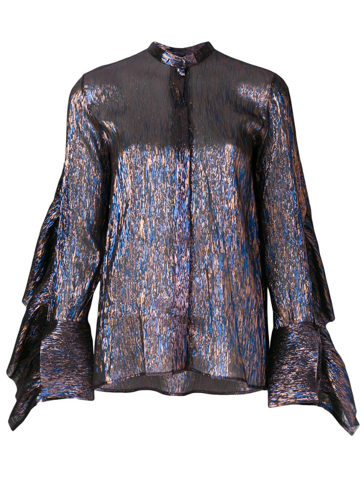Petar Petrov Evan Metallic Shirt - Multicolour