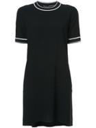 Rag & Bone Thatch Contrast Trim Dress - Black