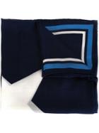 Givenchy '17' Scarf - Blue