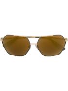 Dolce & Gabbana Eyewear - Hexagonal Aviator Sunglases - Women - Acetate/metal (other) - One Size, Grey, Acetate/metal (other)