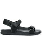 Prada Open Toe Sandals - Black