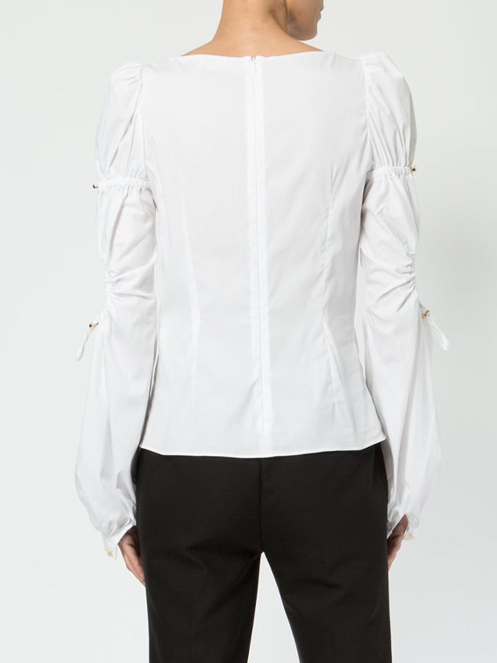 Peter Pilotto Sweetheart Neck Shirt - Nude & Neutrals