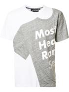 Mostly Heard Rarely Seen 't-shirt' Print T-shirt - White
