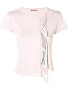 Prada Vintage 2000's Asymmetric Flappy T-shirt - Pink