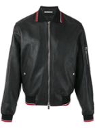 Dior Homme - Zip Up Jacket - Men - Calf Leather/cupro - 48, Black, Calf Leather/cupro