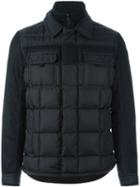 Moncler 'blais' Jacket, Men's, Size: 1, Black, Feather Down/polyamide/wool