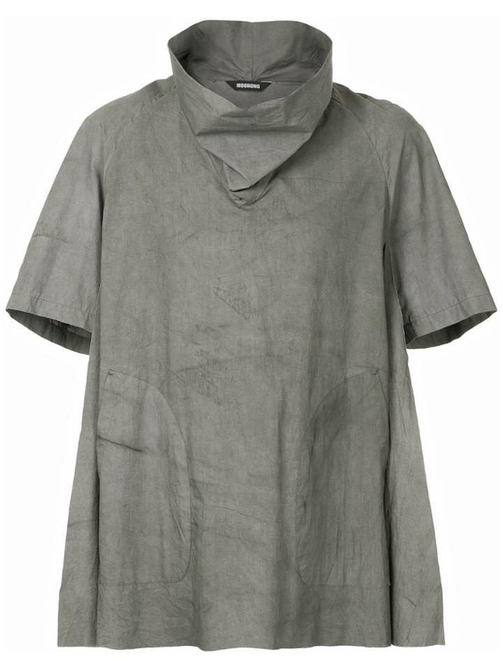 Moohong High Neck T-shirt - Grey