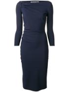 Le Petite Robe Di Chiara Boni Top Knot Tube Dress - Blue