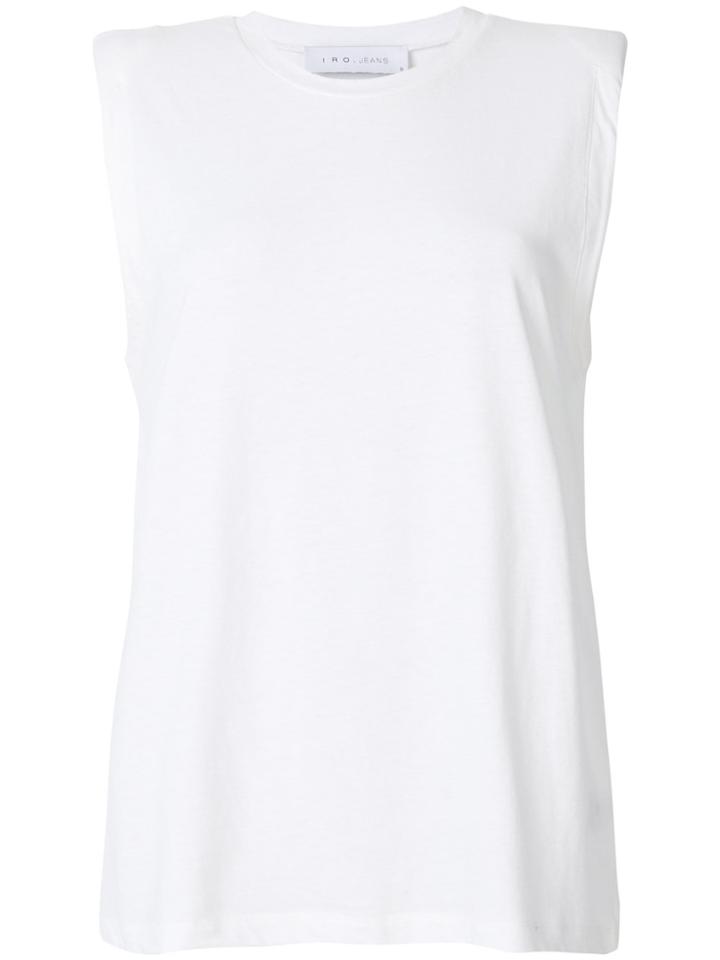 Iro Crew-neck Tank - White