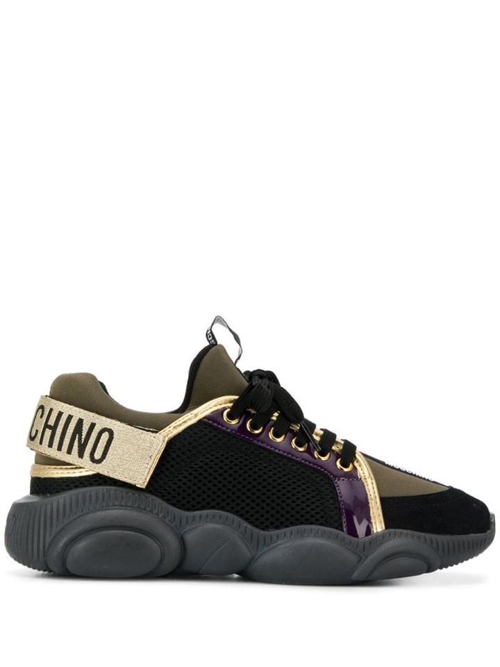Moschino Teddy Bear Sneakers - Black