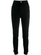 Just Cavalli Skinny Cropped Denim Jeans - Black