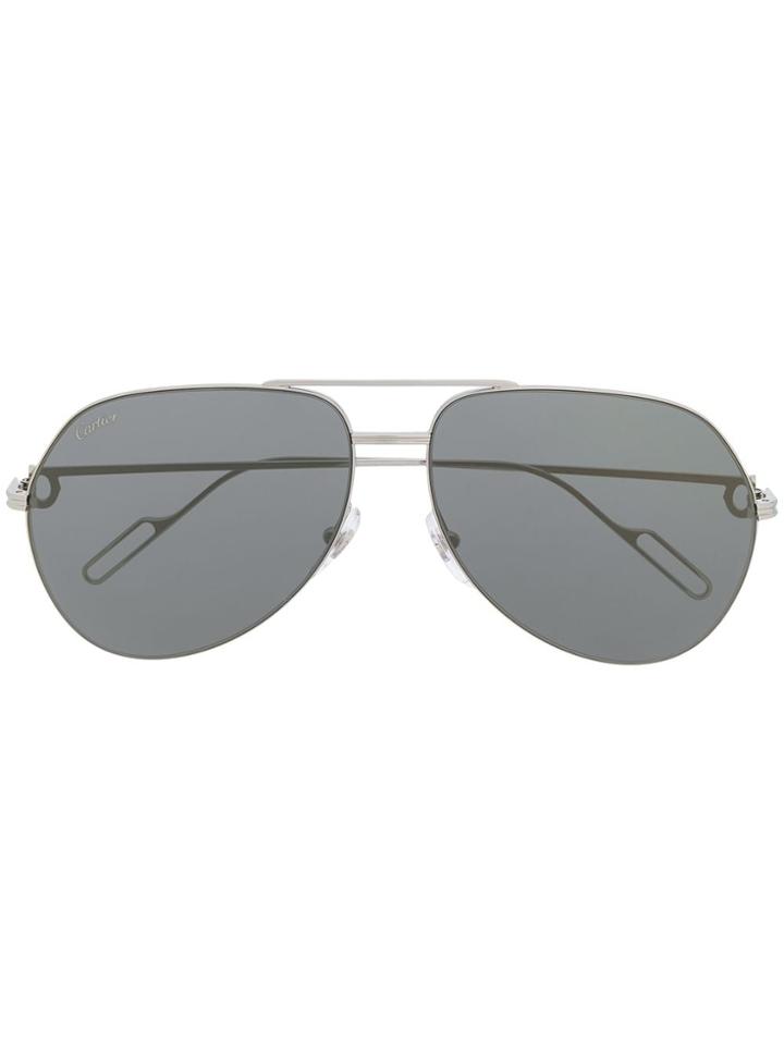 Cartier Première De Cartier Sunglasses - Silver