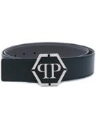 Philipp Plein Reversible Belt - Black