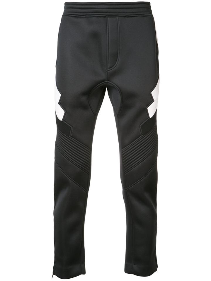 Neil Barrett Slim-fit Trousers - Black