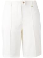 Versace Jeans - Tailored Trousers - Women - Polyester/spandex/elastane/acetate/viscose - 44, White, Polyester/spandex/elastane/acetate/viscose