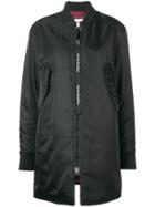 Acne Studios Long Bomber Coat - Black